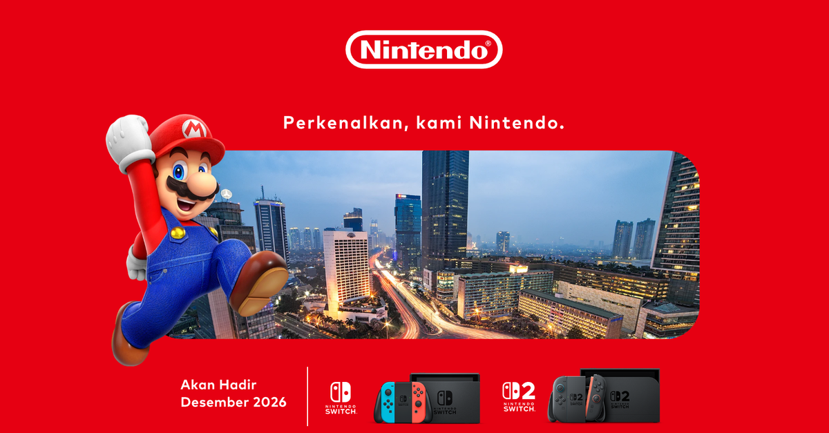 Nintendo Resmi Masuk Indonesia